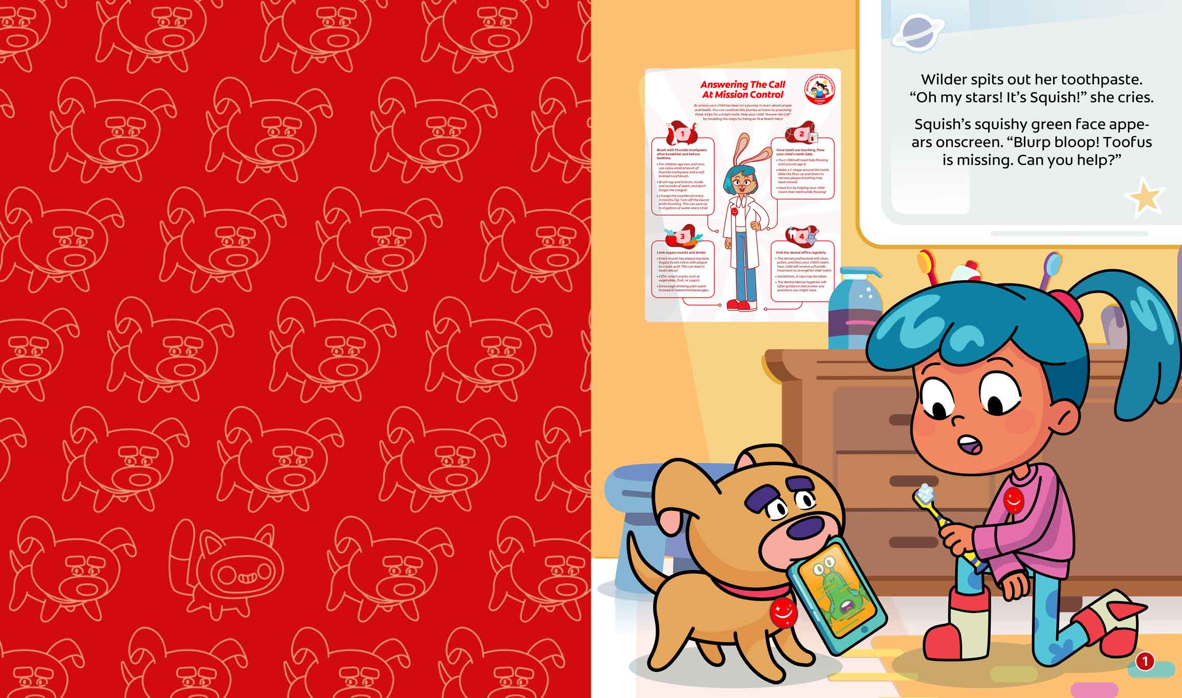 Back from the Molar System; The Search for Toofus Page 1