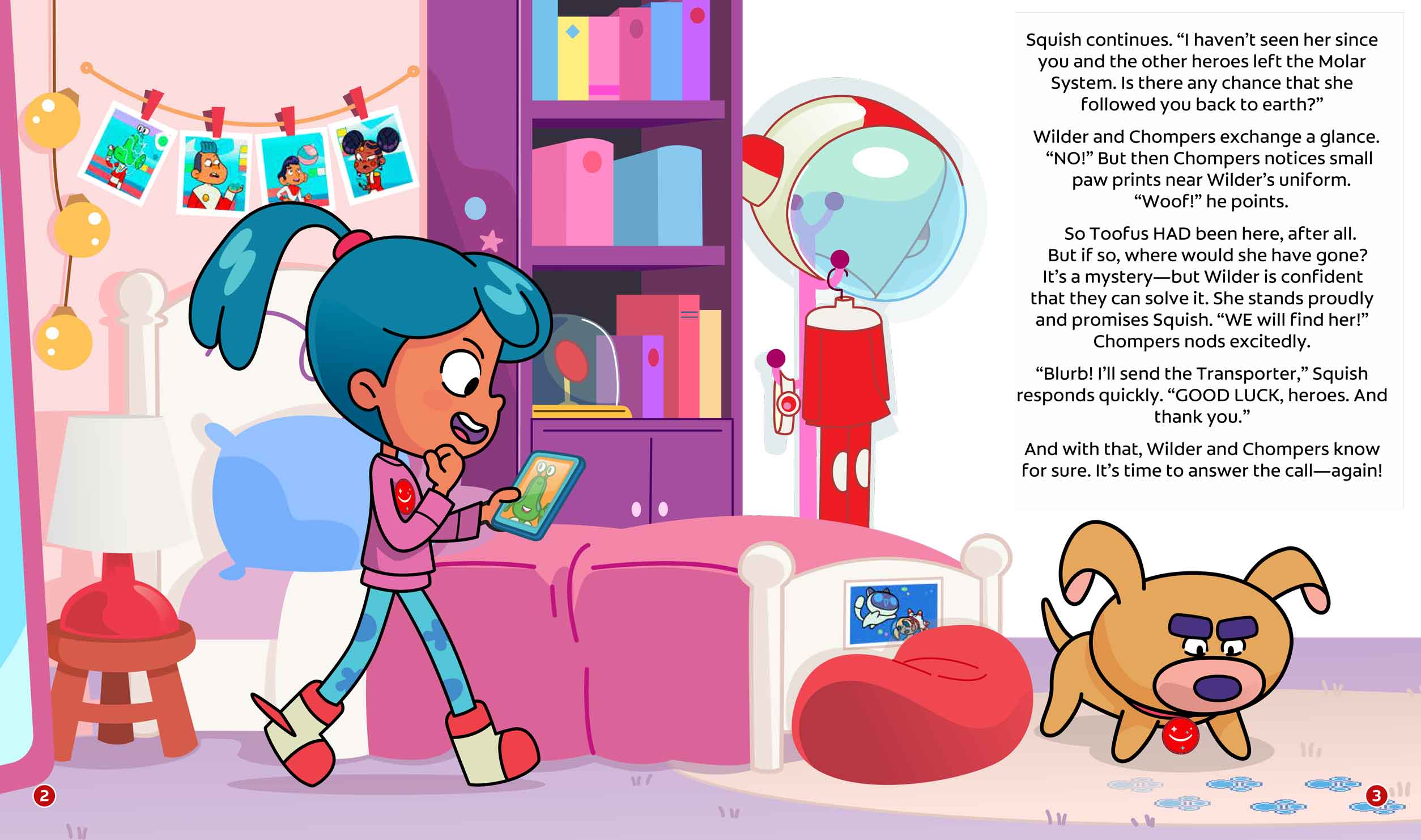 Back from the Molar System; The Search for Toofus Page 2-3