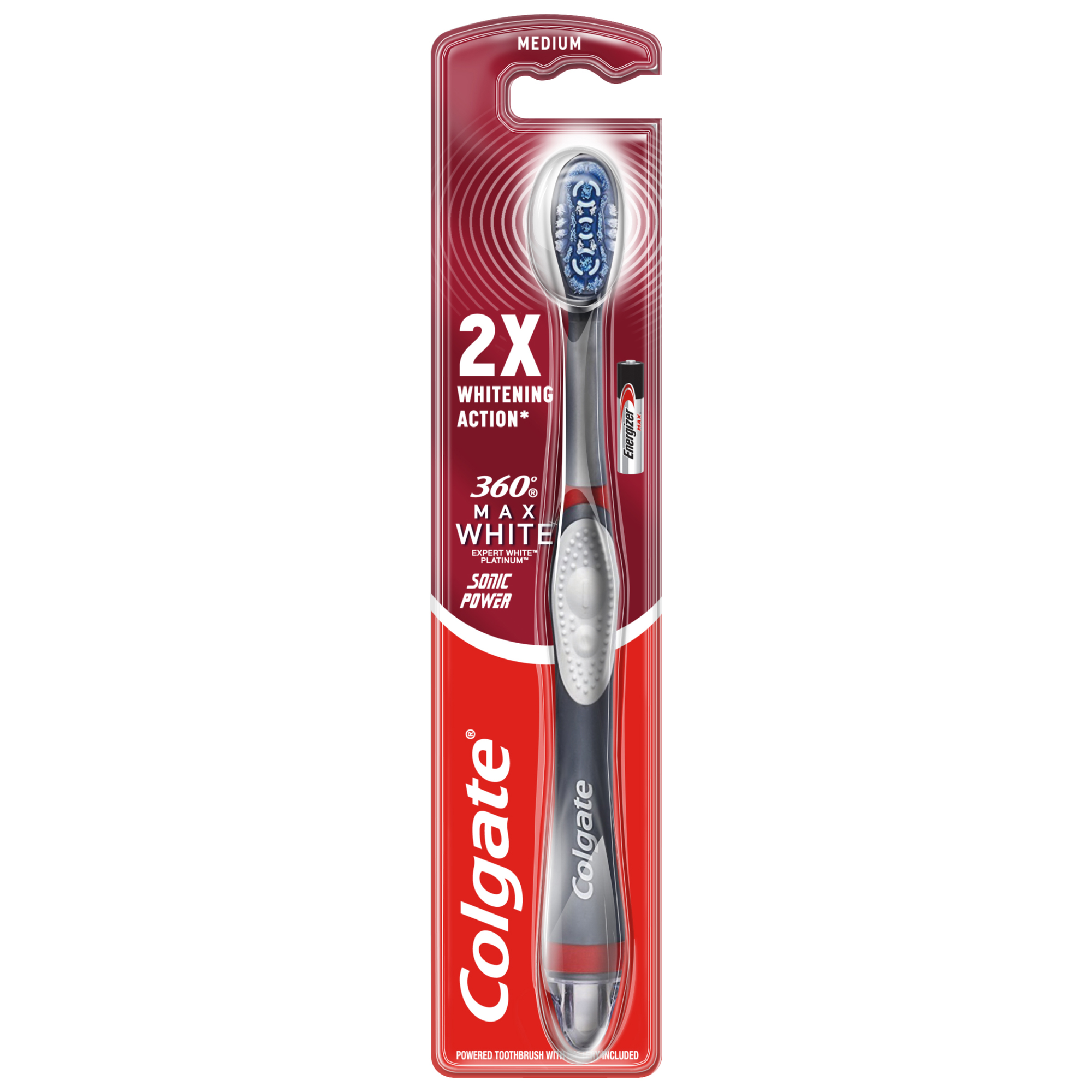 Colgate® 360° Max White Expert Whitening Sonic Power Toothbrush