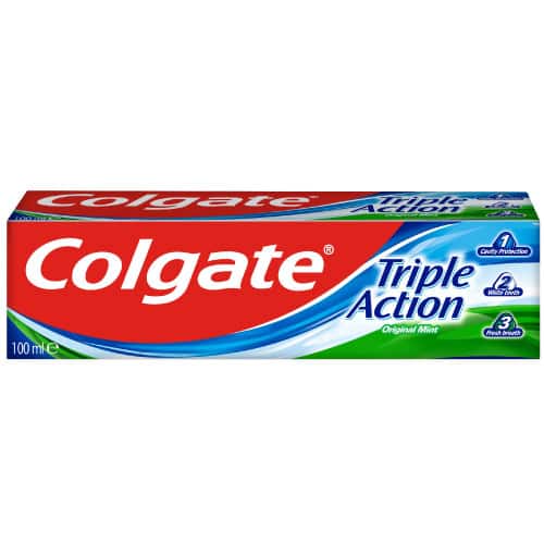 Colgate<sup>®</sup> Triple Action Original Mint Toothpaste