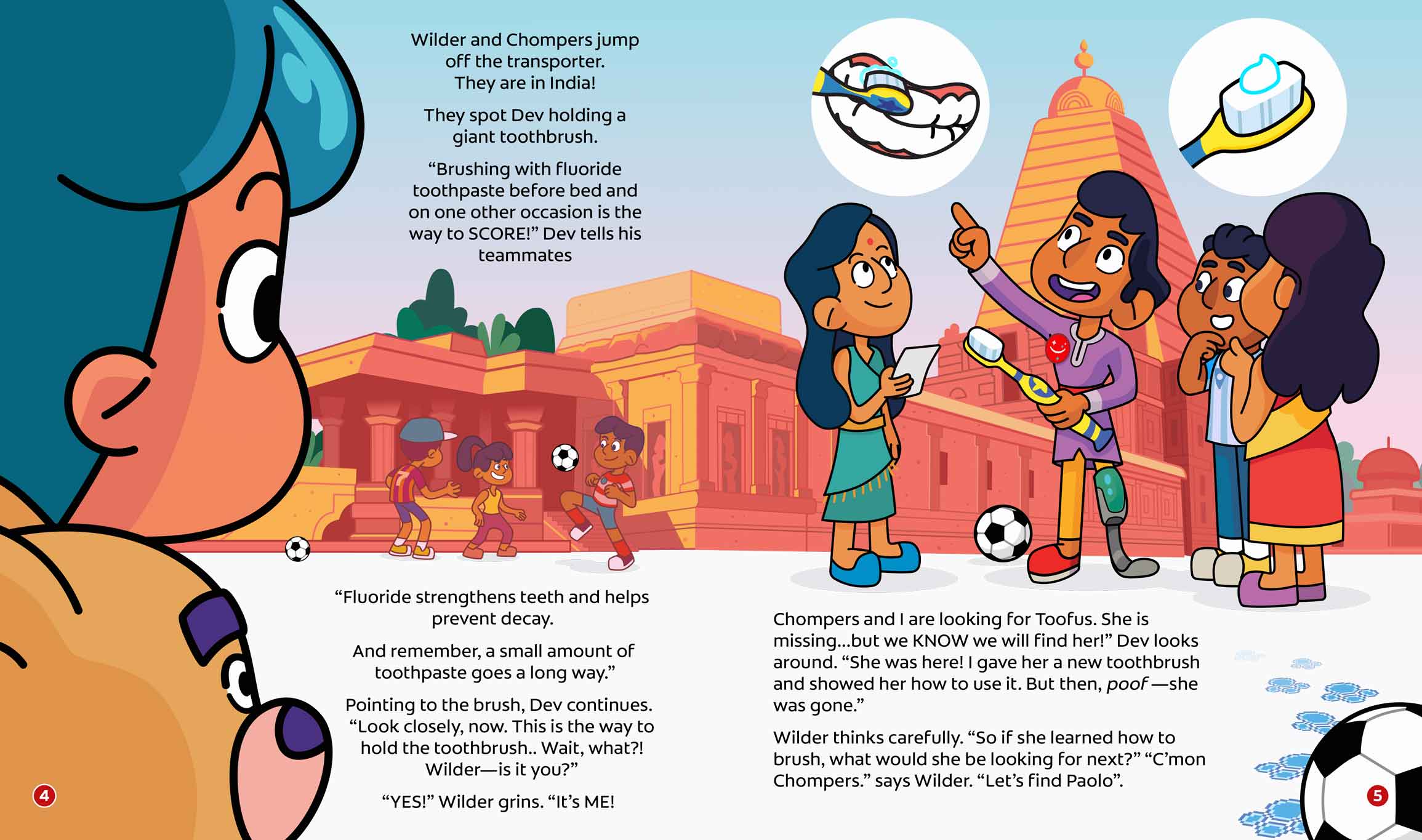 Back from the Molar System; The Search for Toofus Page 4-5 Back from the Molar System; The Search for Toofus Page 4-5