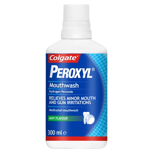 Colgate Peroxyl Medicated Mouthwash