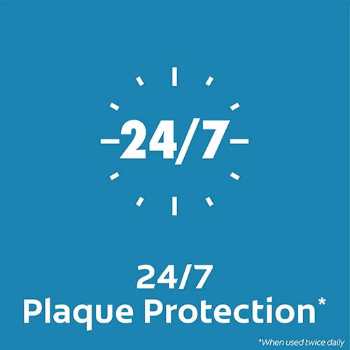 24/7 Plaque Protection*