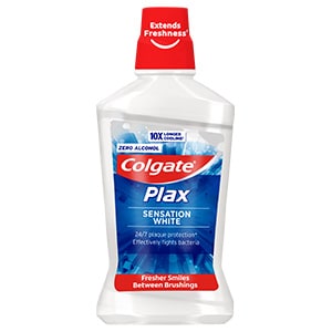 Colgate<sup>®</sup> Plax Sensation White Mouthwash