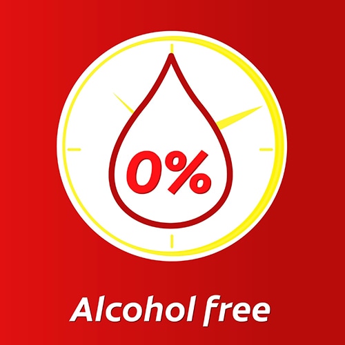 0% - Alcohol free