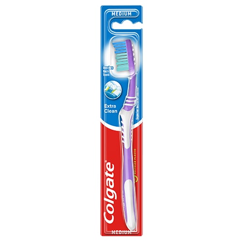 Colgate<sup>®</sup> Extra Clean Medium Toothbrush