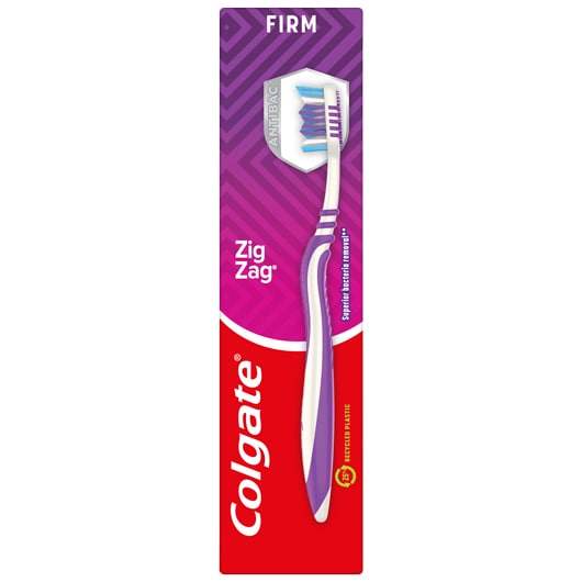 Colgate<sup>®</sup> ZigZag Firm Toothbrush