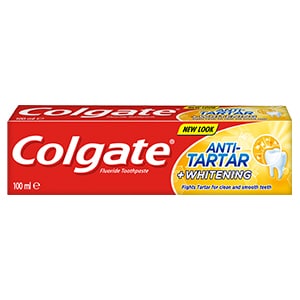 Colgate<sup>®</sup> Anti-Tartar + Whitening Toothpaste 100ml