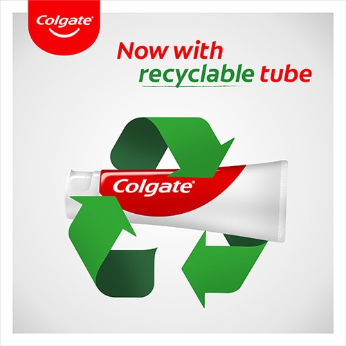 Now with recyclable tube