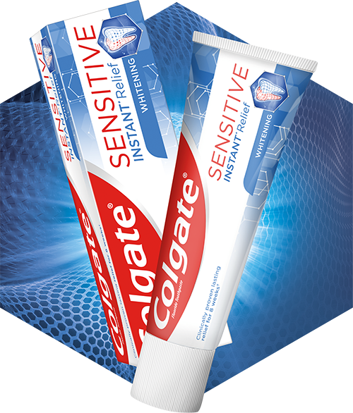 Colgate<sup>®</sup> Sensitive Instant Relief Whitening