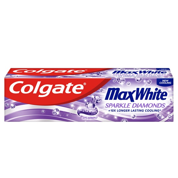 Colgate<sup>®</sup> Max White Sparkle Diamonds Toothpaste