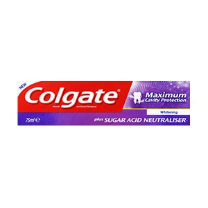 Colgate<sup>®</sup> Maximum Cavity Protection Toothpaste