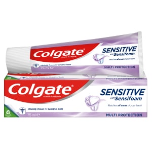 Colgate<sup>®</sup> Sensitive with Sensifoam Multi Protection Toothpaste