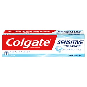 Colgate<sup>®</sup> Sensitive With Sensifoam Toothpaste