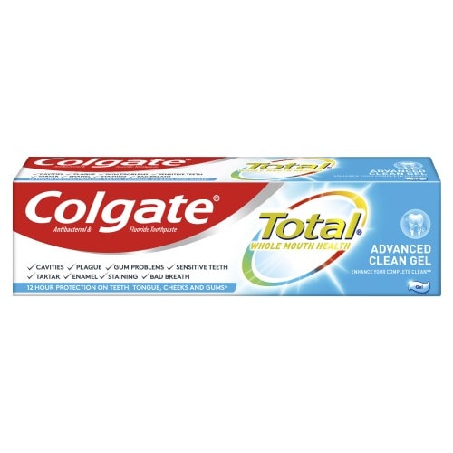 Colgate<sup>®</sup> Total Advanced Clean Gel Toothpaste