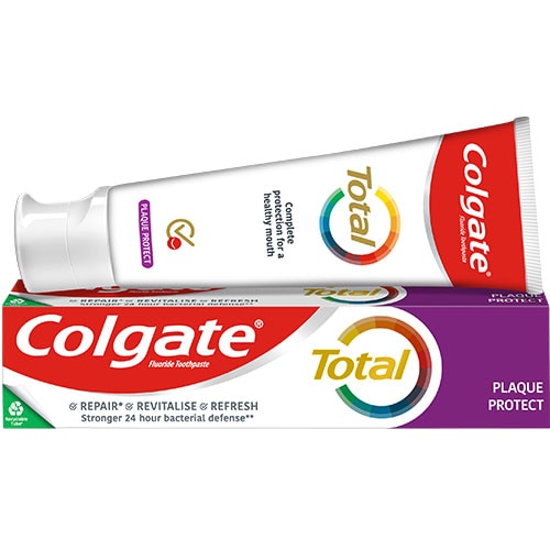 Colgate<sup>®</sup> Total Plaque Protection Toothpaste