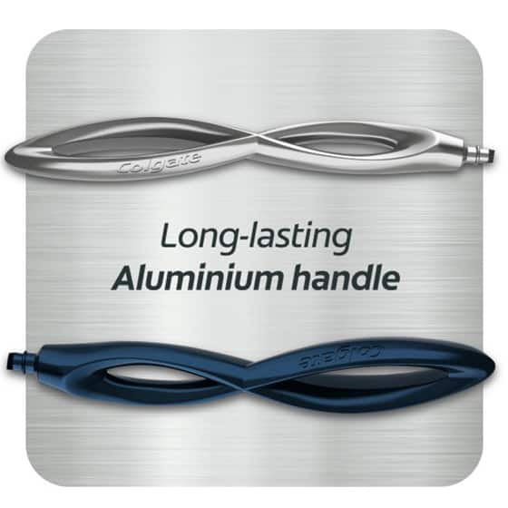 Long-lasting aluminium handle