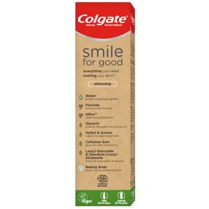 Colgate<sup>®</sup> Smile For Good Whitening Toothpaste